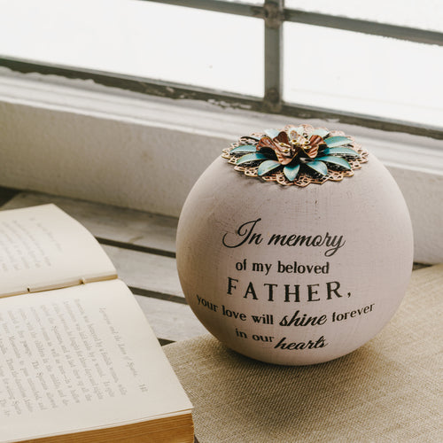 In memory of Father tealight candle holder