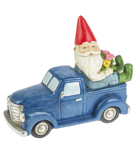 Gnomes in vehicles