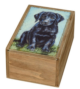 Memory box black lab