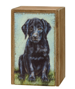 Memory box black lab