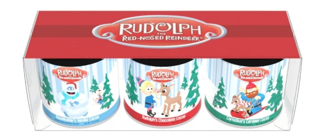 Rudolph cocoa gift set 3 oz.