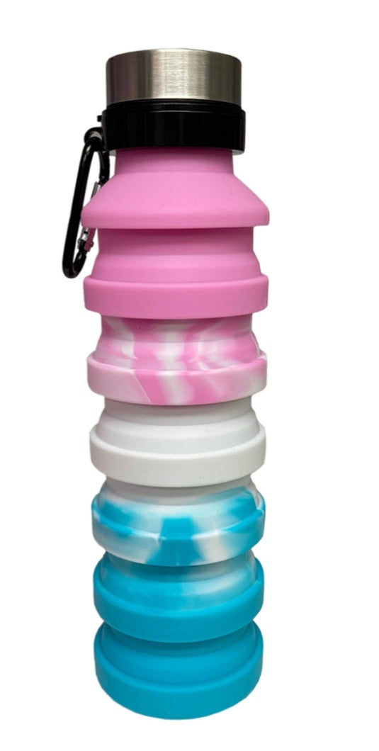 silicone collapsible water bottle