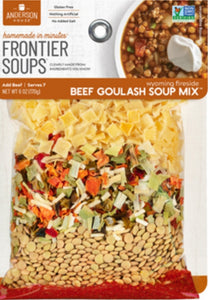 Wyoming fireside beef goulash soup mix