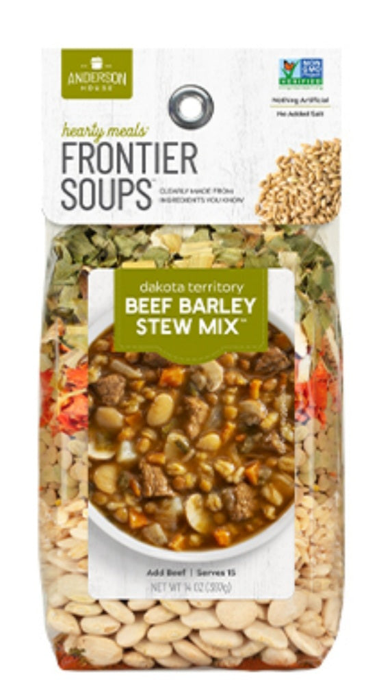 Dakota territory Beef  barley stew mix