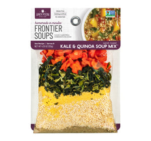 West coast kale and quinoa soup mix