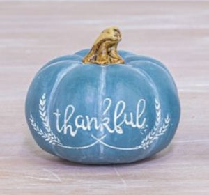blue mini pumpkins