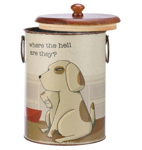 Dog treat canisters