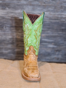 Corral Womens Lime Green Cowboy Boots A4102