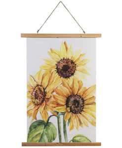 Sunflowers roll canvas