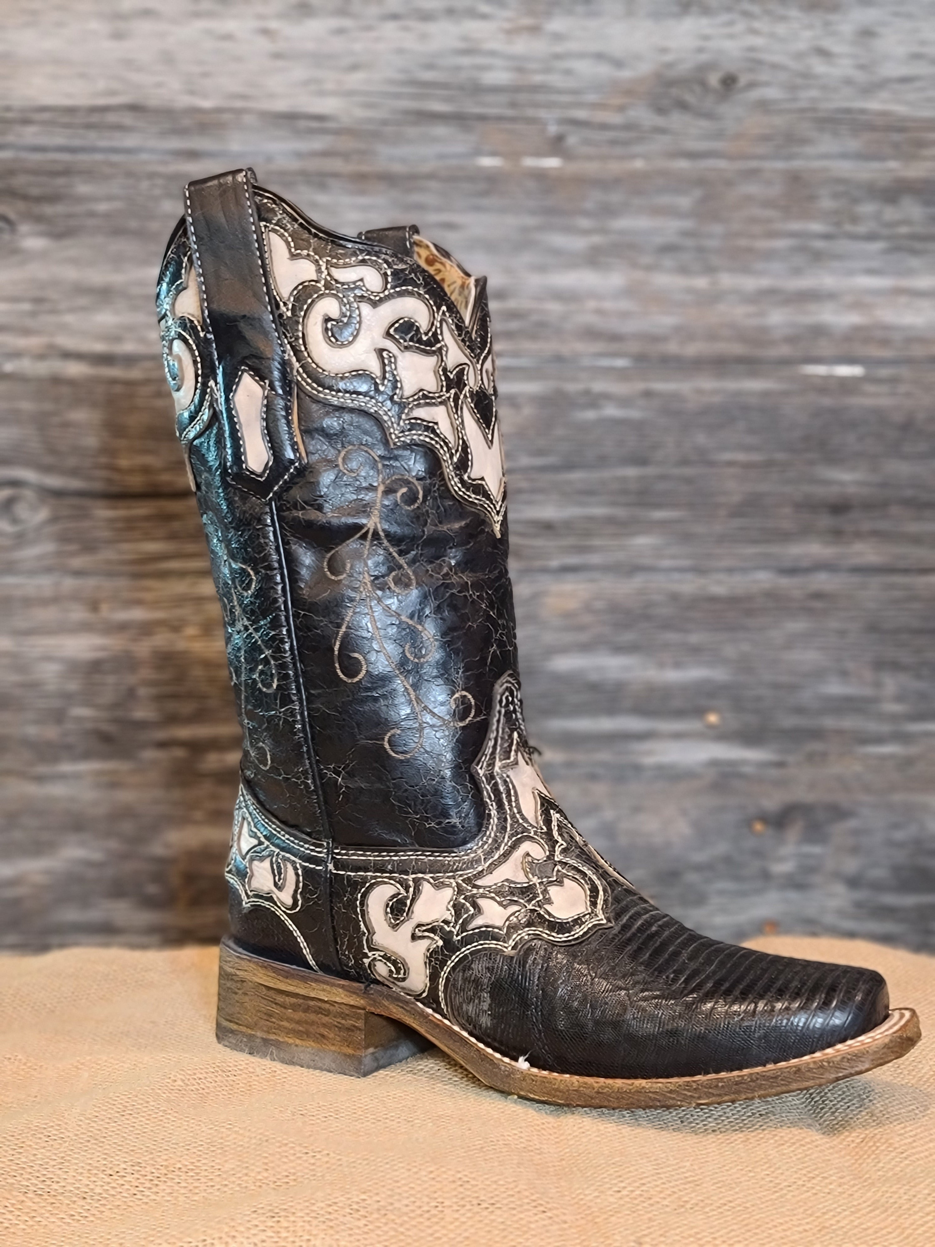 Women's Corral Lizard Exotic Boots Handcrafted A3729