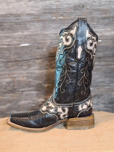 Women's Corral Lizard Exotic Boots Handcrafted A3729