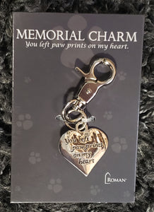 Pet Memorial charm keychain