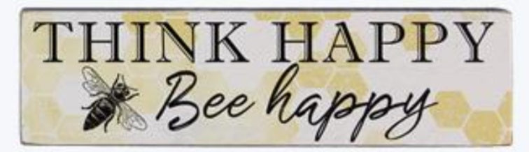 Bee box signs