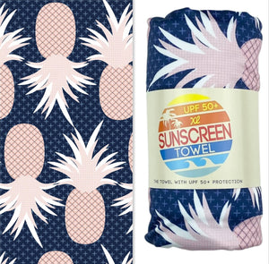 Xl  pink pineapple towel