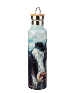 Insulated bottle cow theme