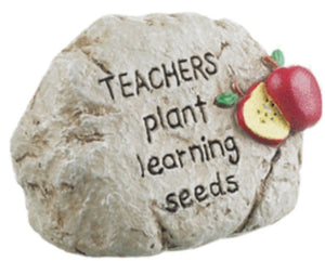 Teacher paperweight rocks