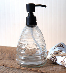 Honey hive soap dispenser