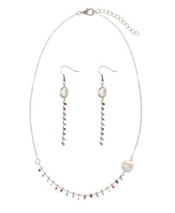 Necklace and earring set