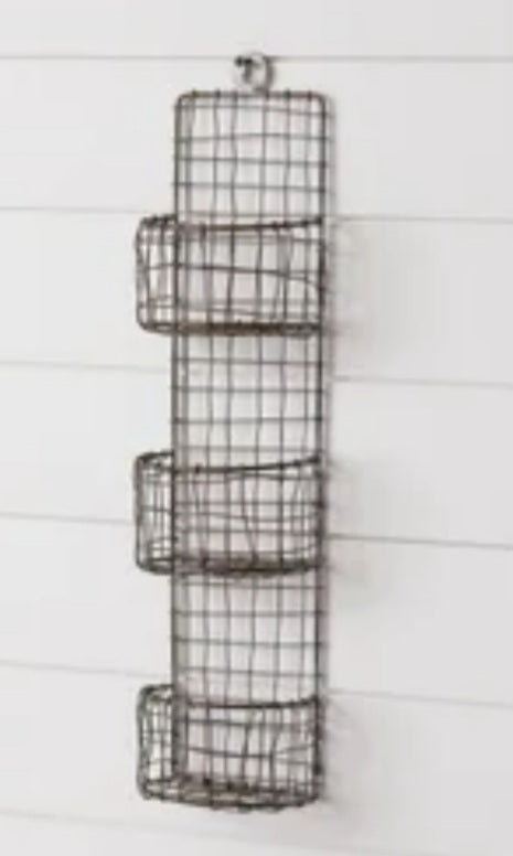 Wire wall rack