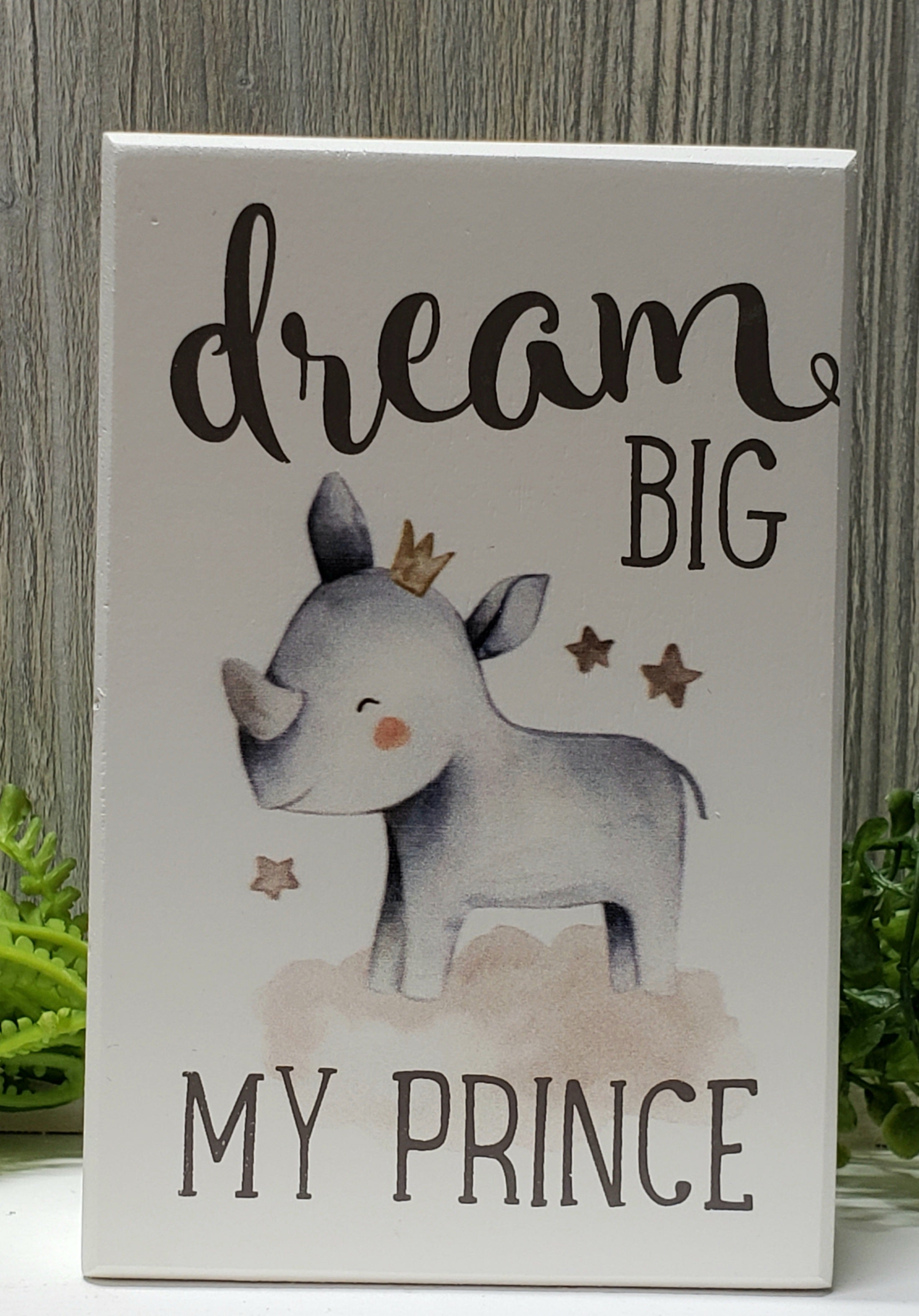 Dream big my prince