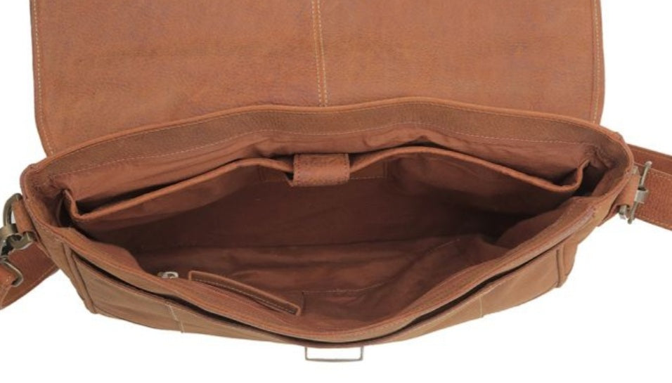 Barn leather & hairon bag