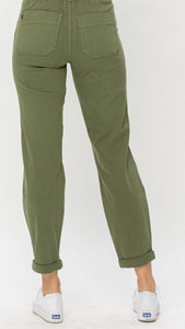Judy blue olive green joggers