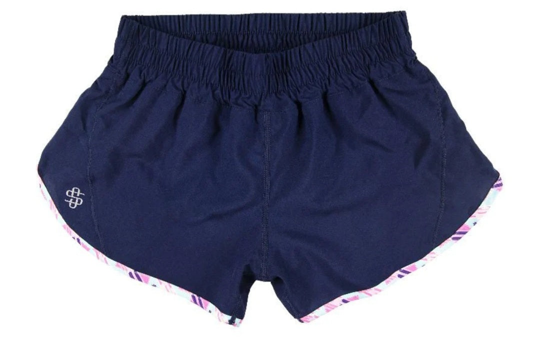 Simply southern youth navy running shorts