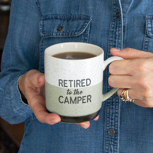 Retired to the camper 15oz. Mug