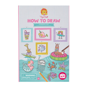 Summer fun how to draw