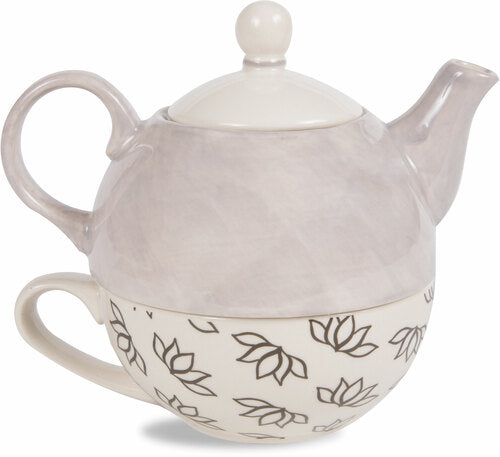 Mama bear 15oz teapot & 8 oz. Cup set