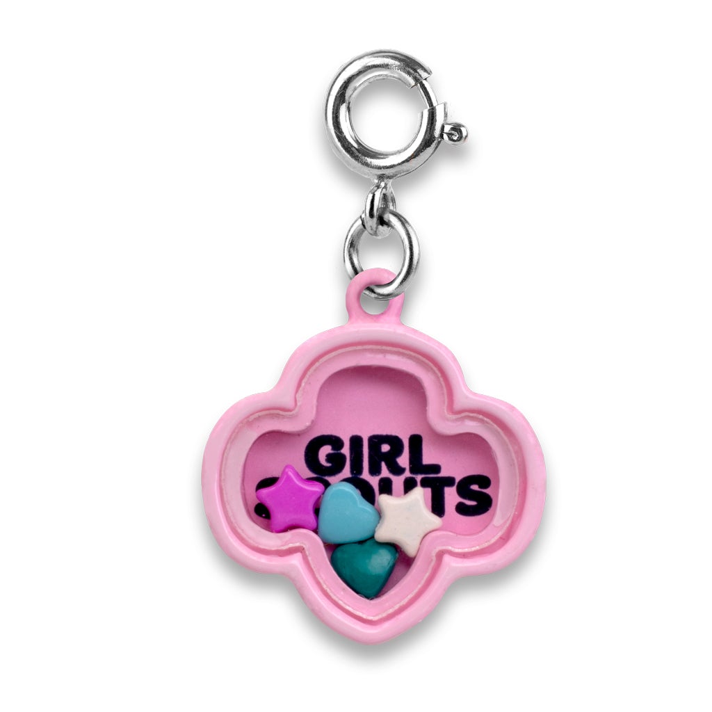 Girl scouts Trefoil shaker charm