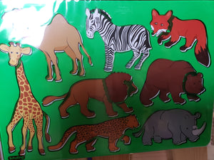 Zoo stencil