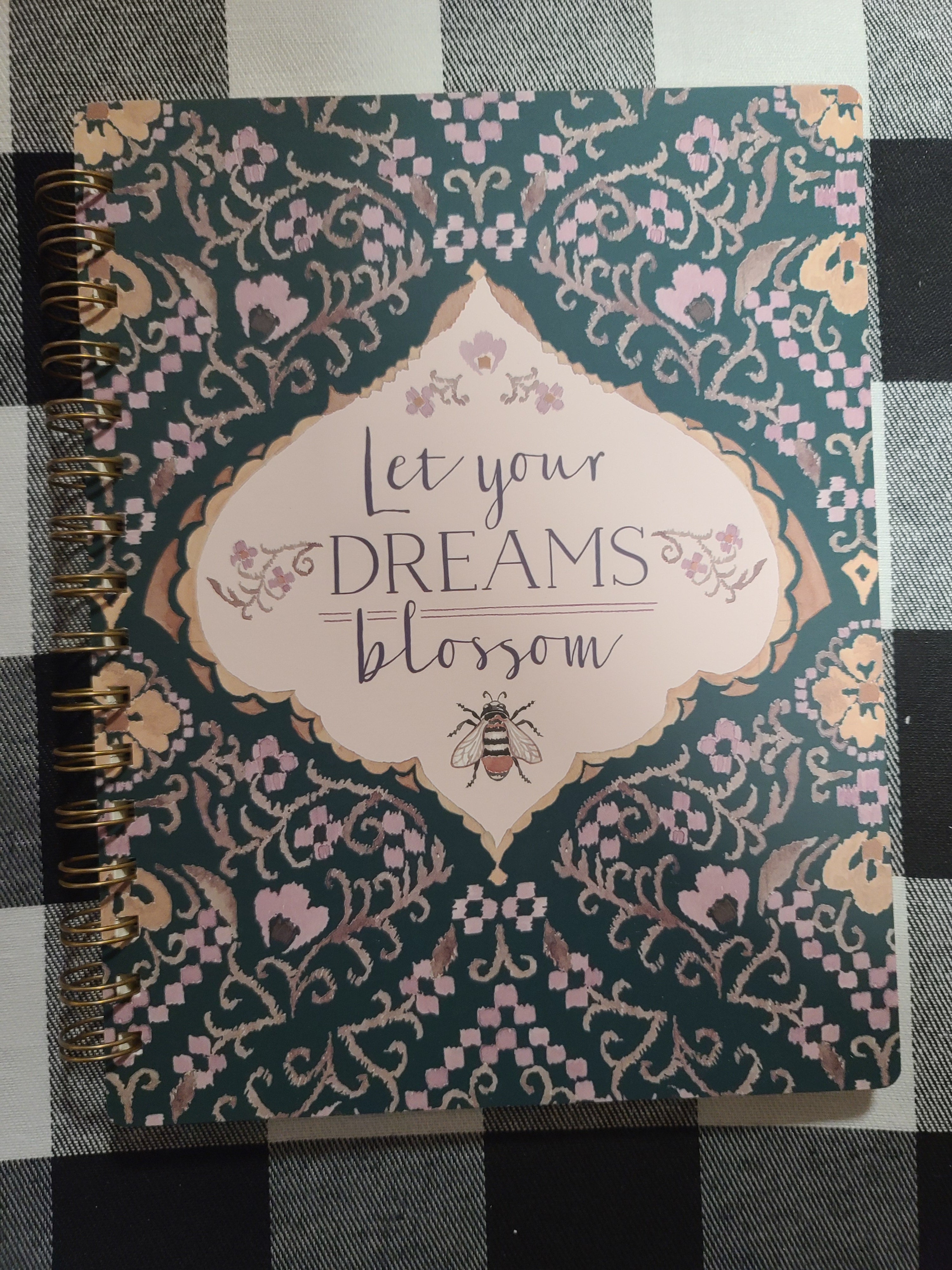 Let your dreams blossom notebook