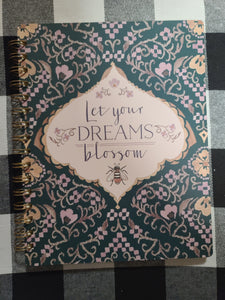 Let your dreams blossom notebook