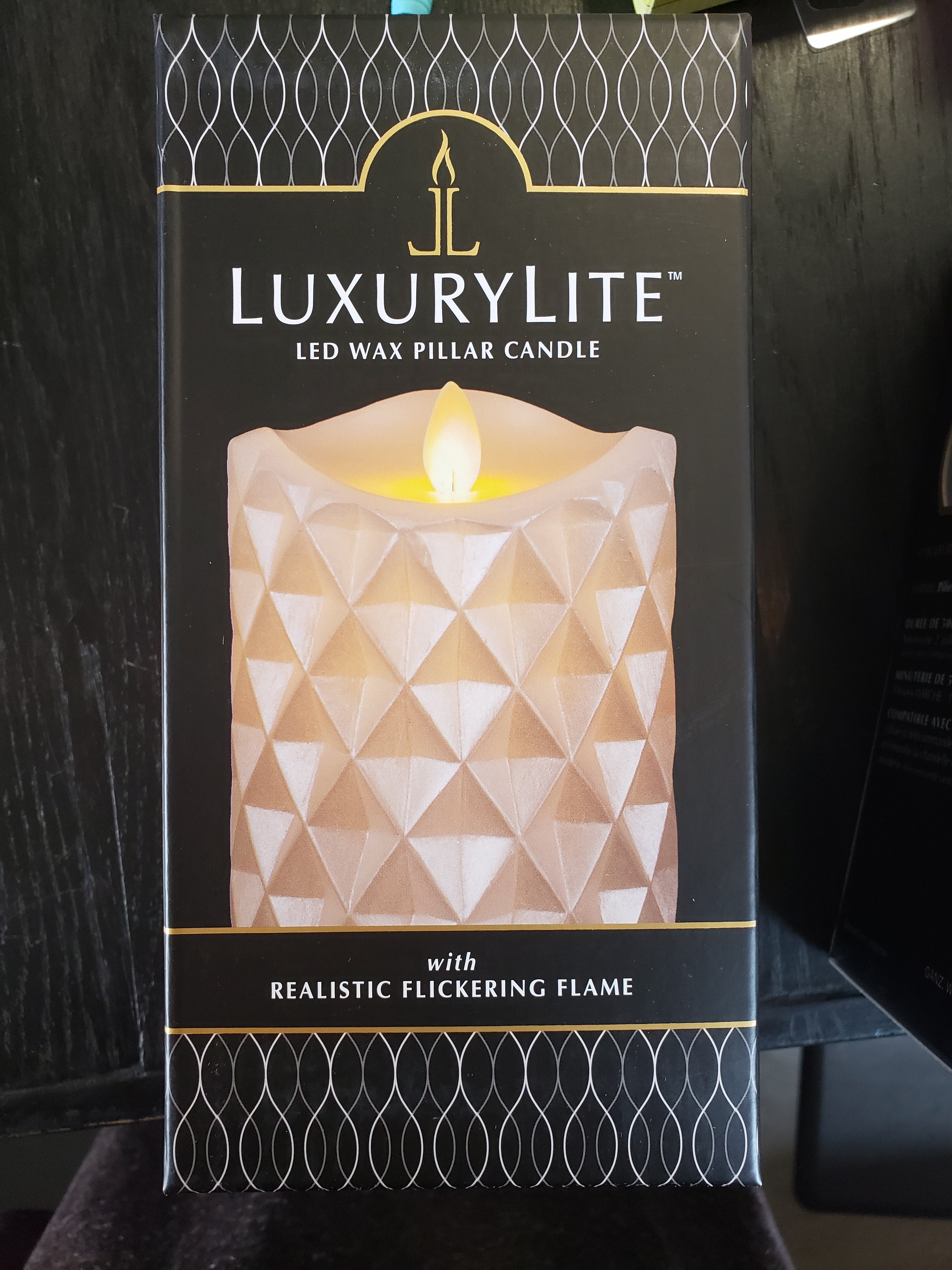 Led diamond candle