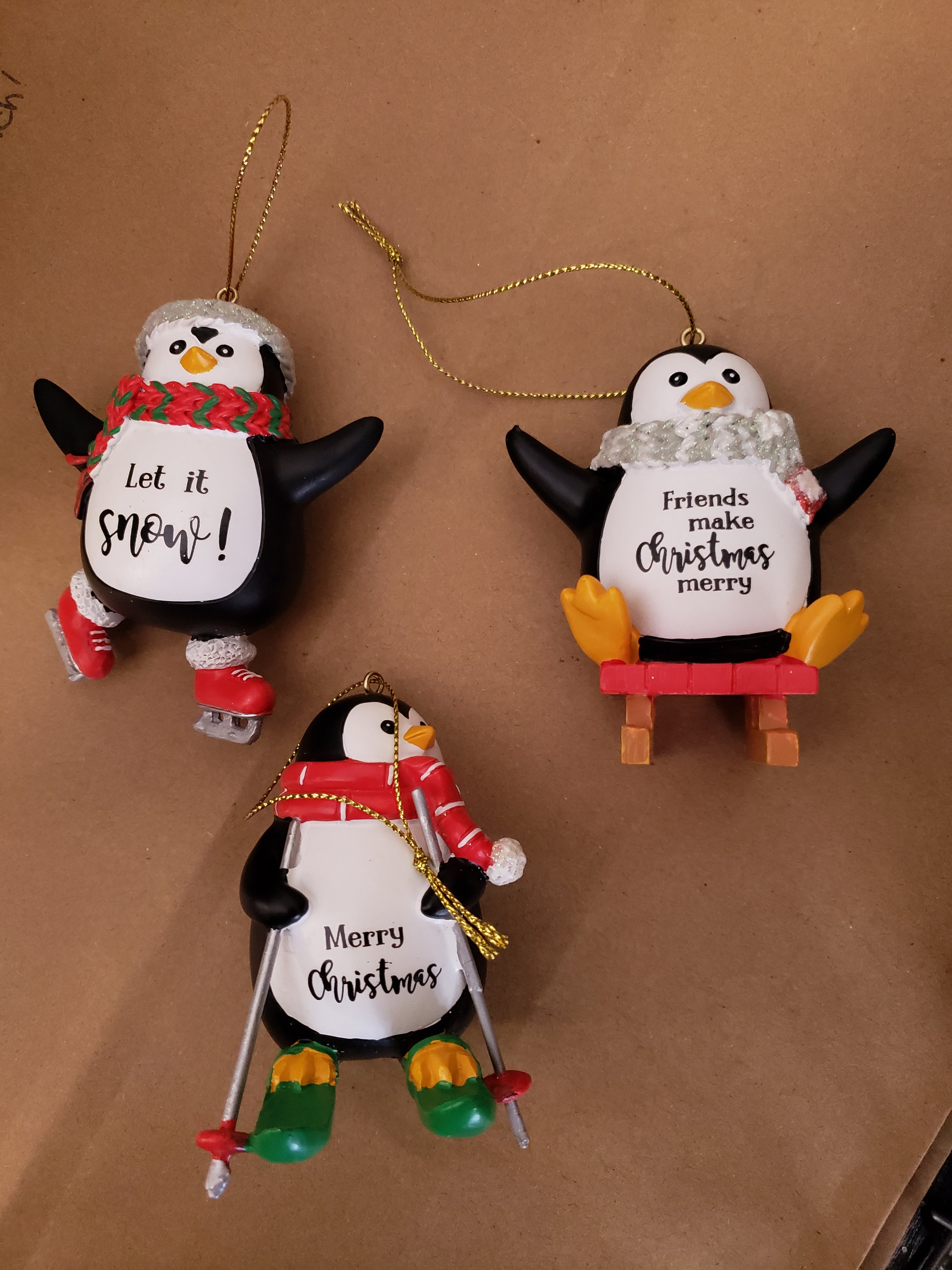 Penguin ornaments