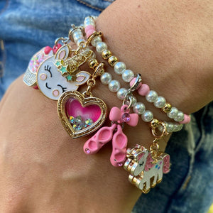 Pearl bracelette set