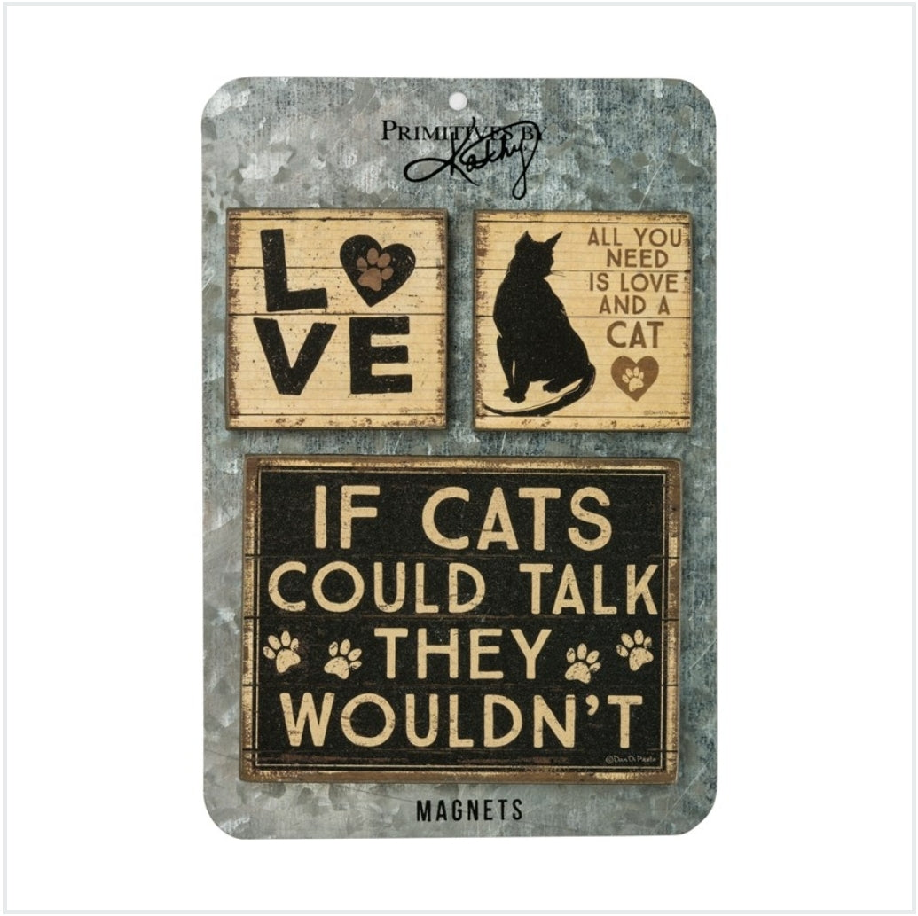 Love&cat magnets