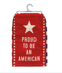 Proud american towel