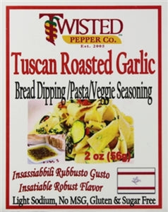 Tuscan roasted garlic bread/veggie dip