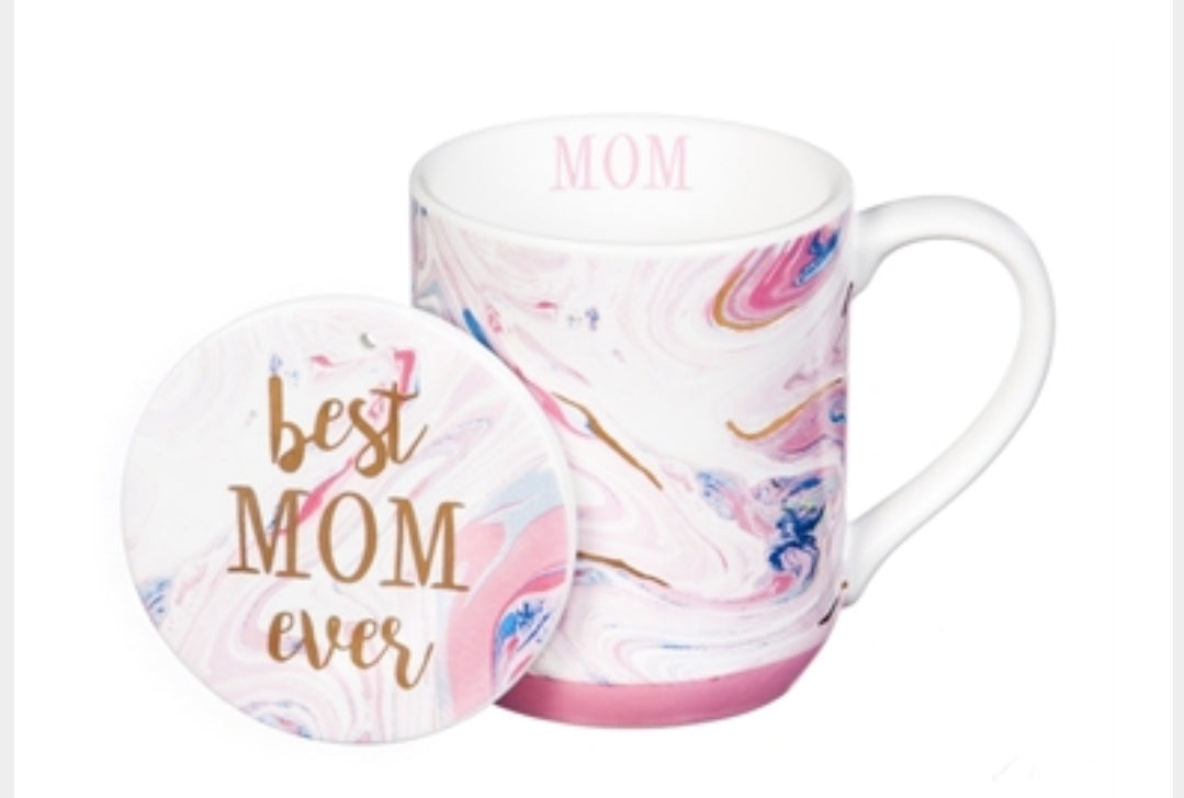 ceramic mug gift set mom