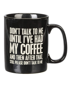 Dont talk mug