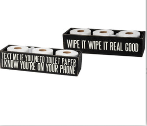 Bin - wipe it real good