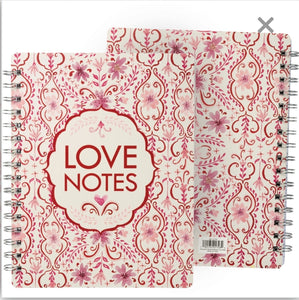 Love notes notebook