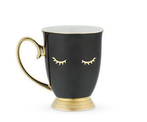 Holly black lash mug