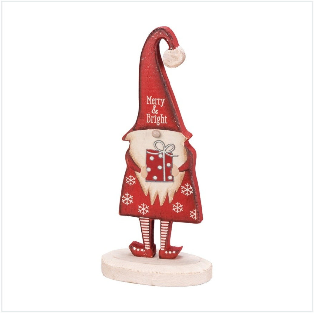 Stand up Christmas gnome
