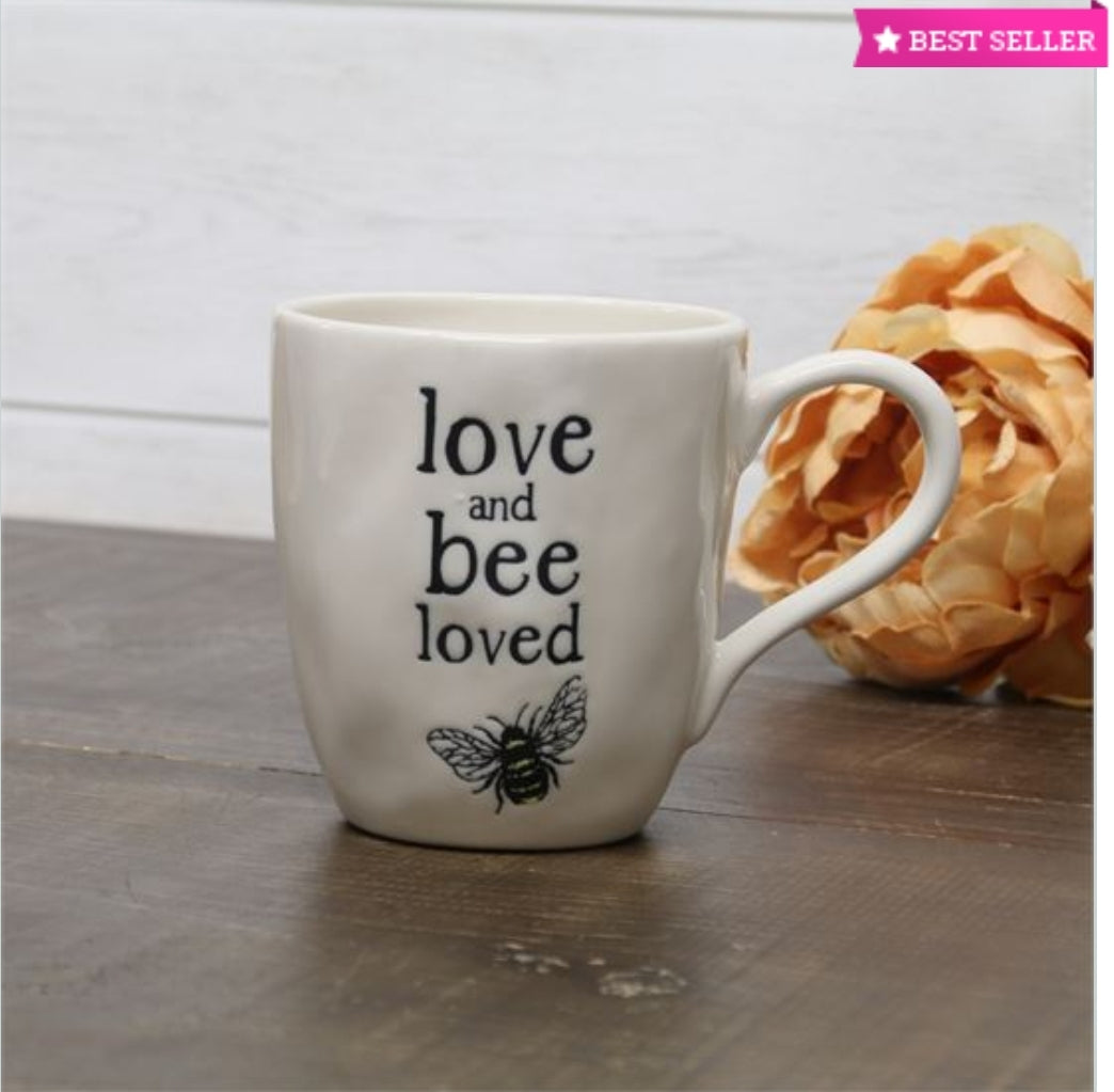 Bee loved mug