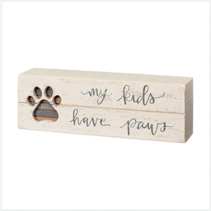 Kids have paws