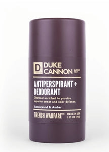 Antiperspirant + deodorant-  SANDALWOOD & AMBER