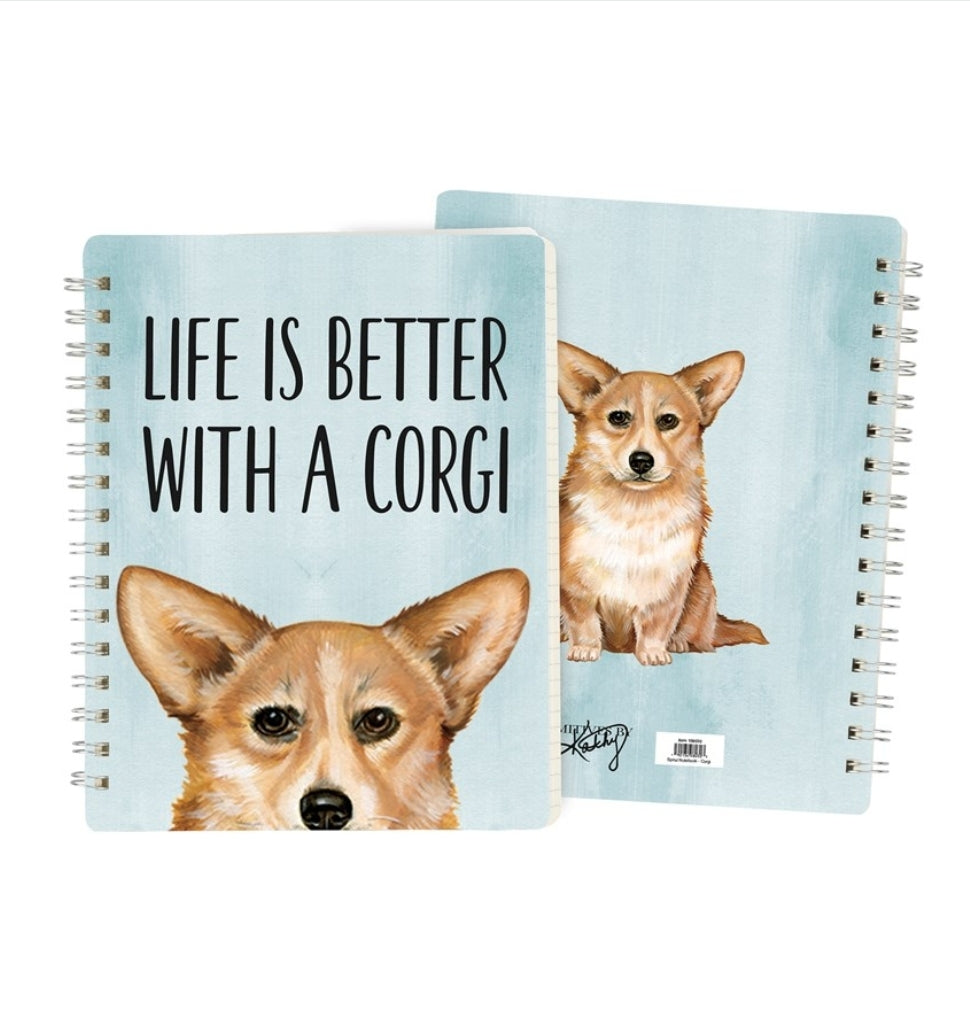 Corgi notebook